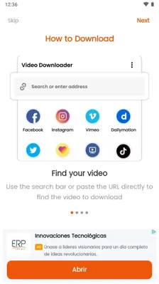 4K Video Downloader & Player android App screenshot 1